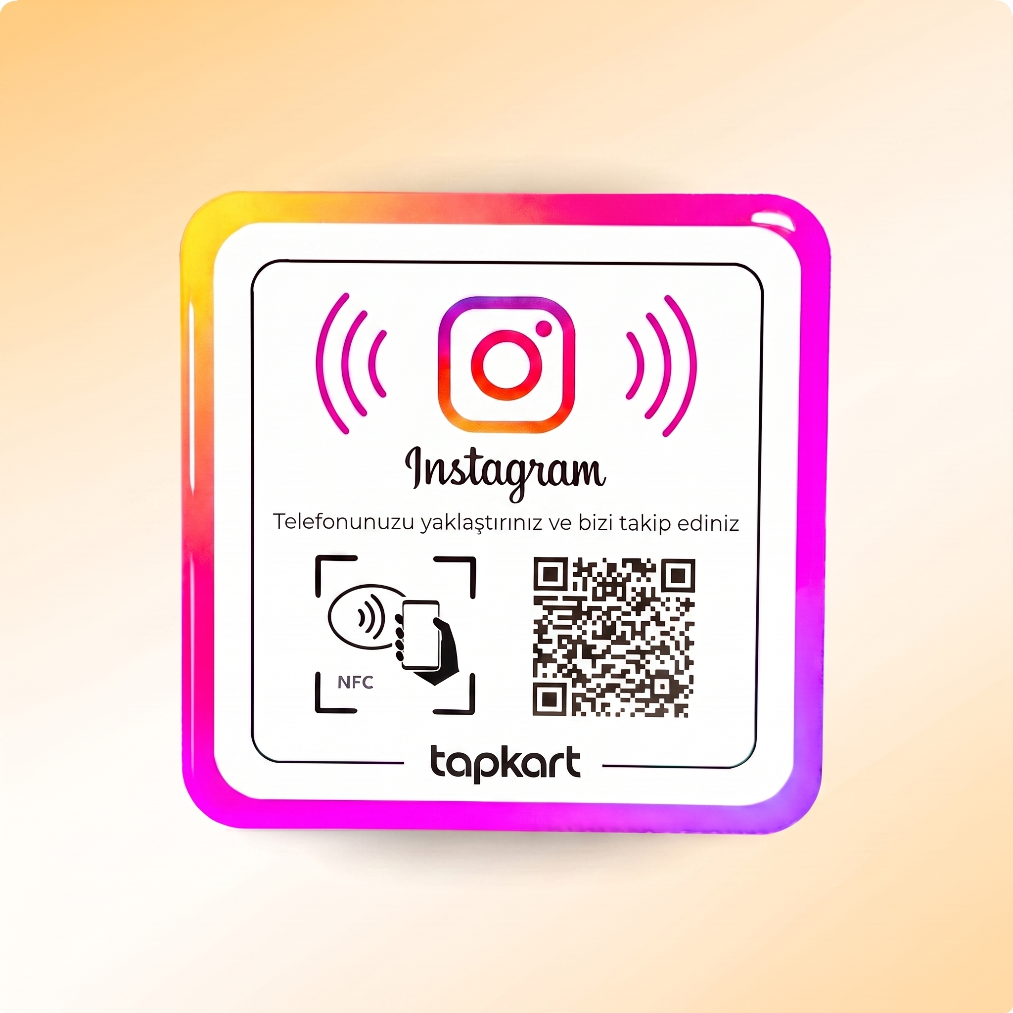 Instagram Takipçi Plakası
