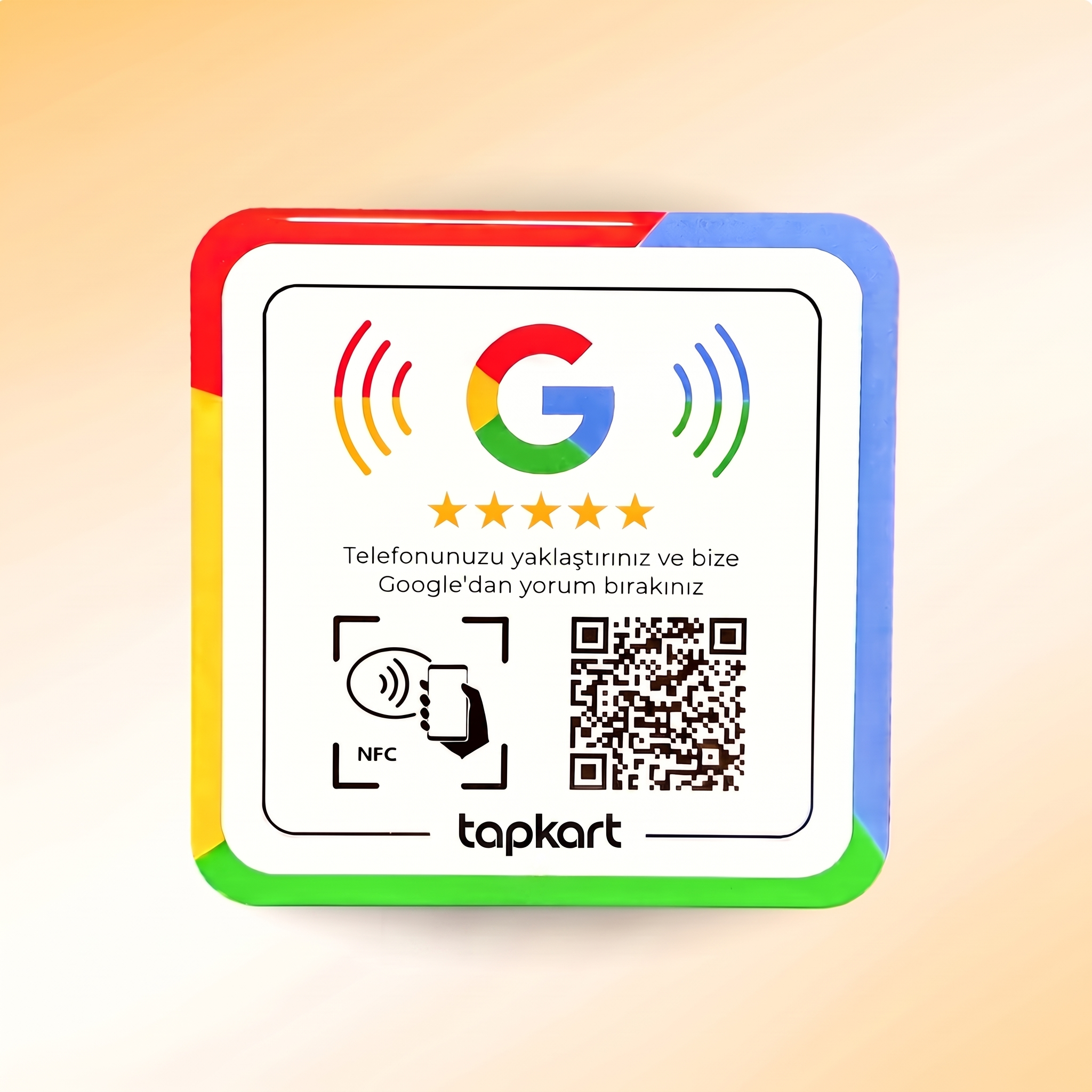 Google Yorum Plakası